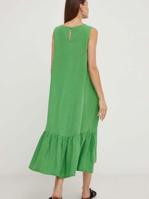 Midi šaty Answear Lab zelené