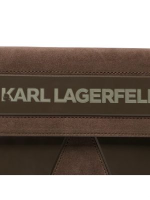 Kabelka Karl Lagerfeld hnedá
