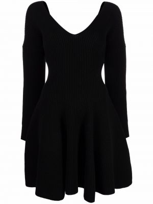 Vestido bootcut Alexander Mcqueen negro