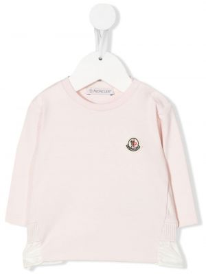 Skjorta för tjejer Moncler Enfant rosa