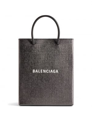 Geantă shopper cu imagine Balenciaga