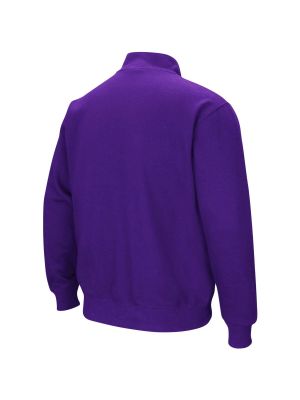 Пуловер на молнии Colosseum фиолетовый