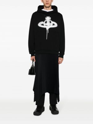 Bluza z kapturem bawełniana z nadrukiem Vivienne Westwood