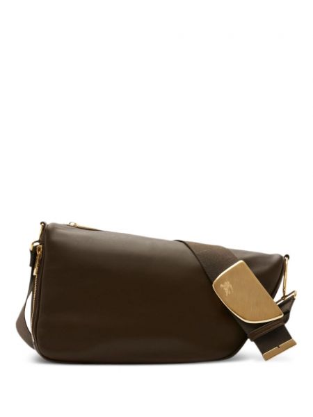 Dabīgās ādas crossbody rokassoma Burberry