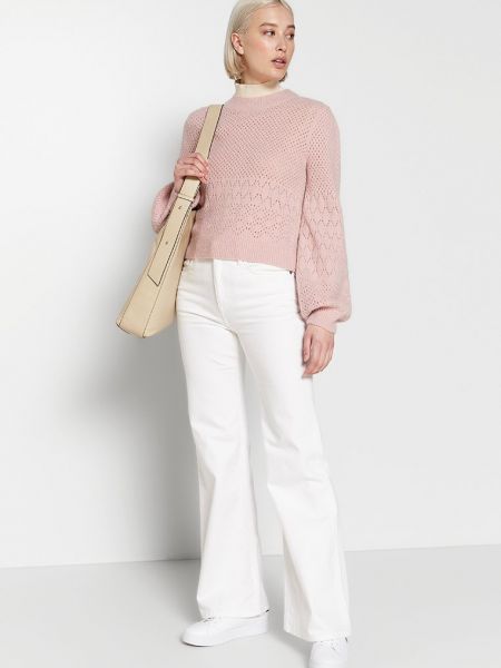 Sweter Diane Von Furstenberg różowy