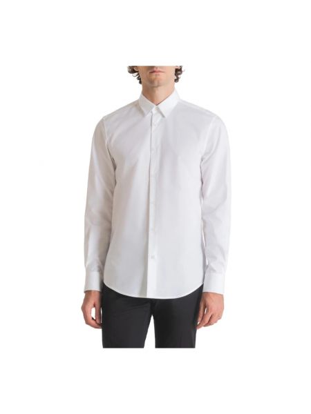 Koszula z długim rękawem Antony Morato biała
