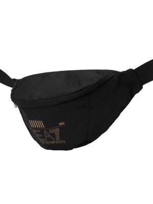 Чанта за носене на кръста Ea7 Emporio Armani черно