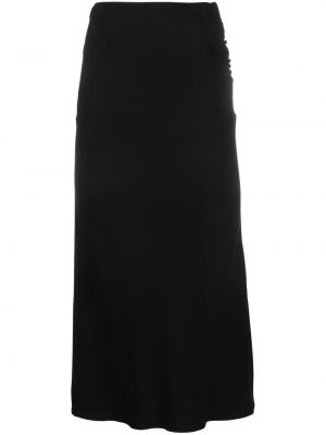 Černé midi sukně Christian Dior