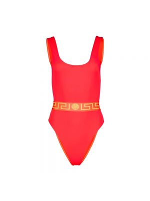 Einteiliger badeanzug Versace rot