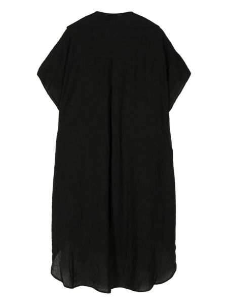 Lněné mini šaty Forme D’expression černé