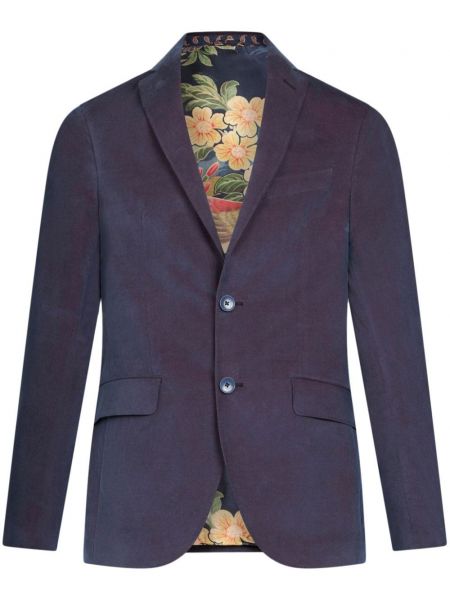 Velour blazer Etro blå