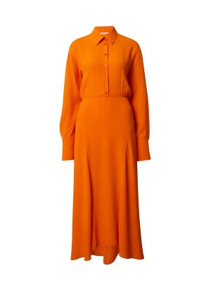 Košeľové šaty Patrizia Pepe oranžová