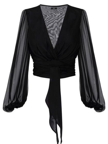 Блузка Elisabetta Franchi черная