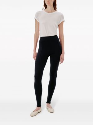 Leggings taille haute Another Tomorrow noir