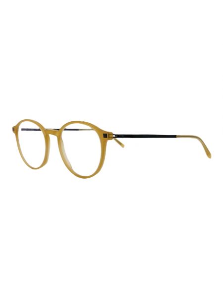 Okulary retro Mykita żółte