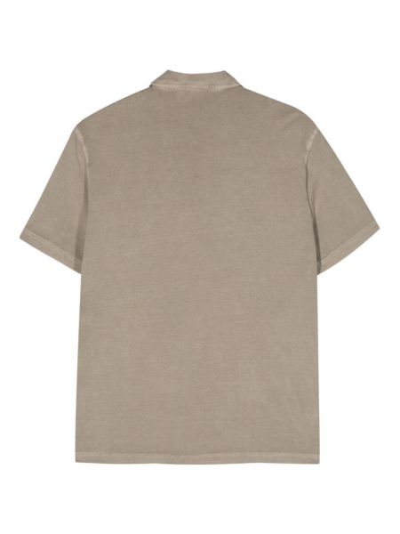 Medvilninis polo marškinėliai Aspesi pilka