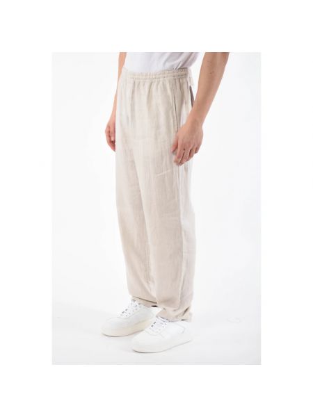 Pantalones de chándal Aspesi blanco