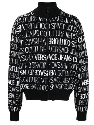 Raštuotas megztinis Versace Jeans Couture