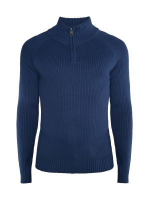 Megztinis Dreimaster Vintage mėlyna