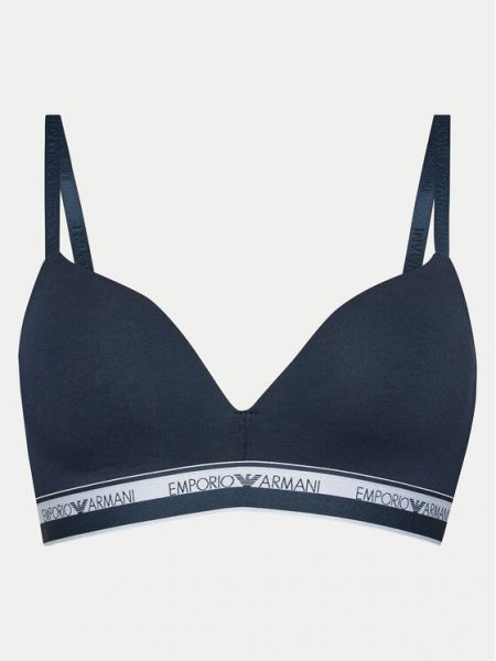 Soutien-gorge sans armatures Emporio Armani Underwear bleu