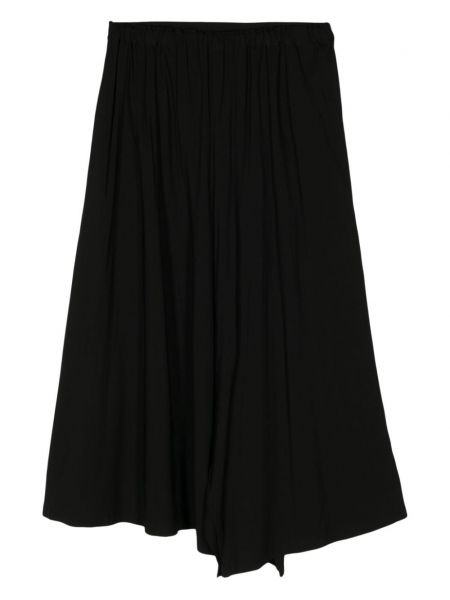 Hose mit drapierungen Yohji Yamamoto schwarz