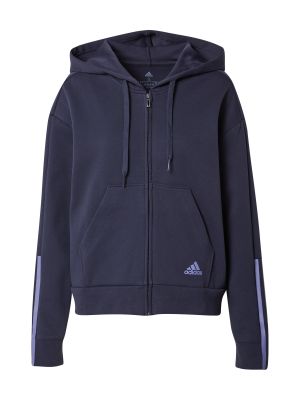 Ватиран елек с качулка Adidas Sportswear синьо