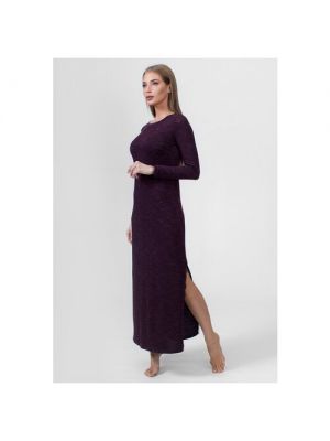 Длинное платье Penye Mood фиолетовое