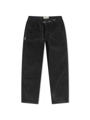 Вельветовые брюки Taikan черные