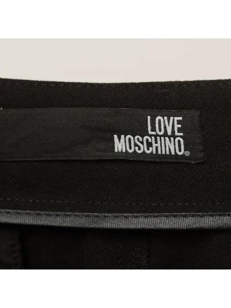 Pantalones de malla Moschino Pre-owned negro