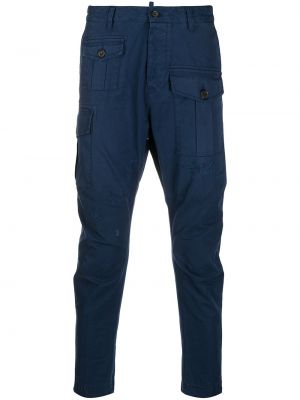 Pantalones cargo Dsquared2 azul