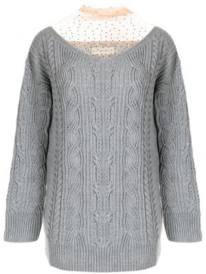 Пуловер Ermanno Firenze сиво