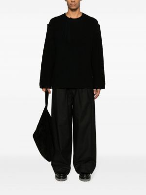 Asymetrický svetr Yohji Yamamoto černý