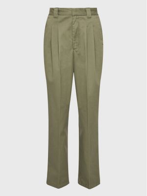 Relaxed панталон Carhartt Wip зелено