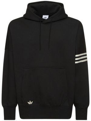 Mikina s kapucňou Adidas Originals čierna