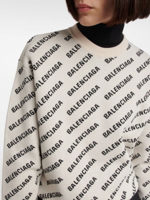 Bombažni pulover Balenciaga
