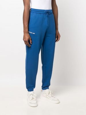 Sportovní kalhoty Helmut Lang modré