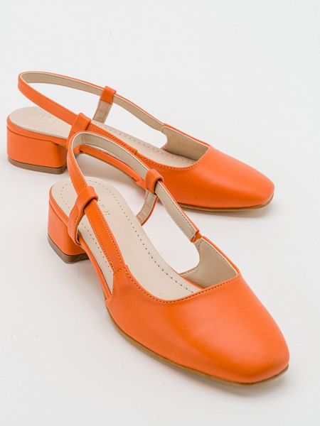Sandále Luvishoes oranžová