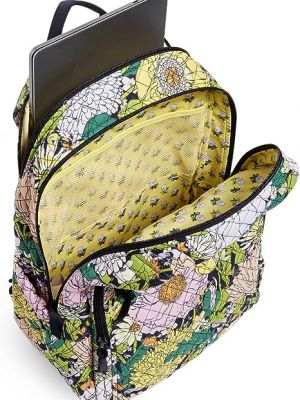 Хлопковый рюкзак в цветочек с принтом Vera Bradley