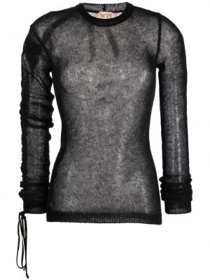 Пуловер N°21 черно