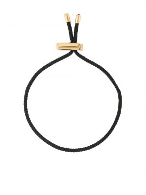 Bracelet tressé Nialaya Jewelry noir
