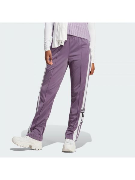 Spodnie sportowe Adidas fioletowe