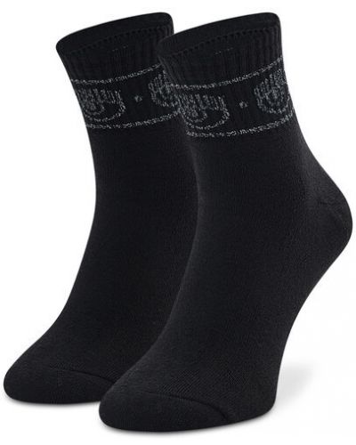Chiara Ferragni Dámské klasické ponožky 73SB0J24 Černá