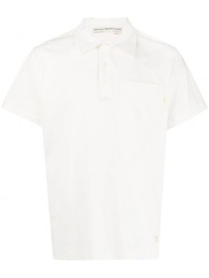 Polo krekls ar kristāliem Advisory Board Crystals balts