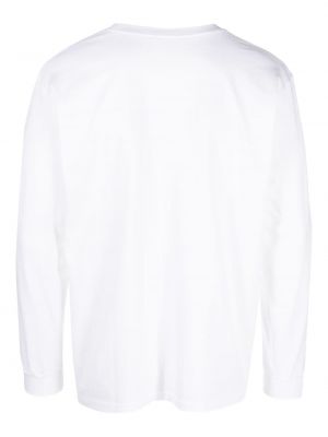 T-shirt aus baumwoll Auralee weiß