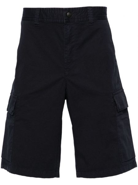 Cargo shorts aus baumwoll Boss blau