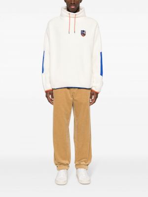 Cord high waist hemd mit stickerei Polo Ralph Lauren braun