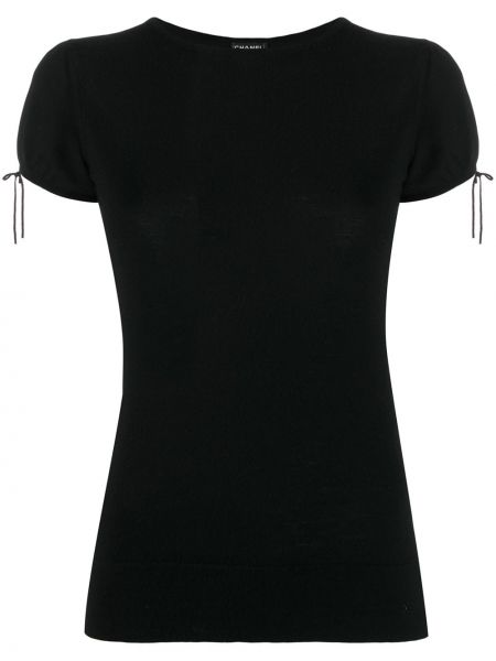 Blusa Chanel Pre-owned negro