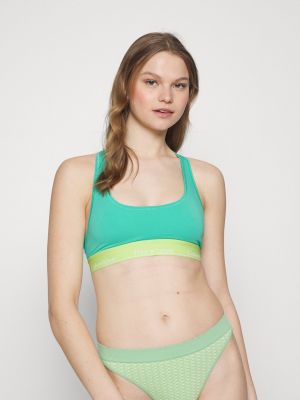 Зеленый бюстгальтер Calvin Klein Underwear