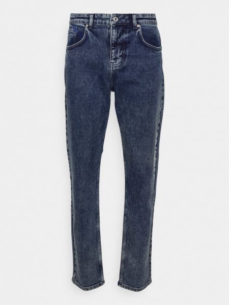 Jeansy skinny slim fit Karl Lagerfeld Jeans niebieskie