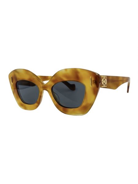 Okulary przeciwsłoneczne retro Loewe żółte
